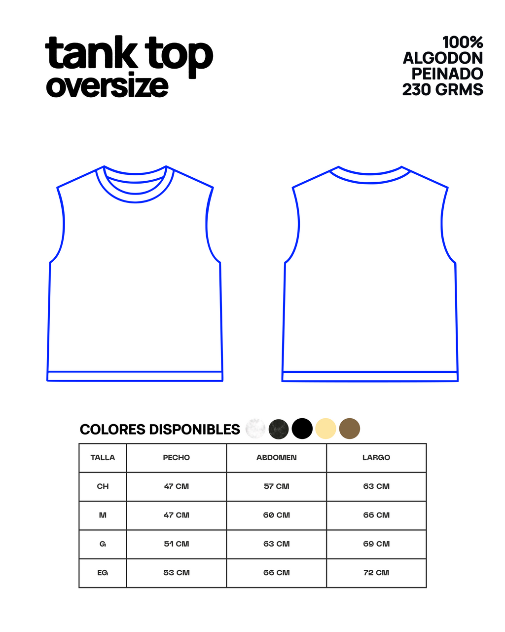 NSQK Tank Top Mosca